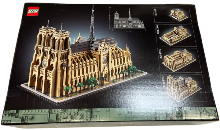 Набір Lego Architecture Нотр-Дам у Парижі 4383 деталі (21061) (955555911181269) - Уцінка - зображення 3