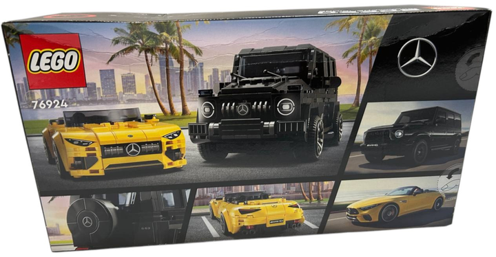 Конструктор LEGO Speed Champions Mercedes-AMG G 63 i Mercedes-AMG SL 63 808 деталей (76924) (955555911343349) - Уцінка - зображення 3