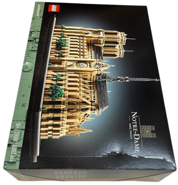 Набір Lego Architecture Нотр-Дам у Парижі 4383 деталі (21061) (955555911343398) - Уцінка - зображення 3