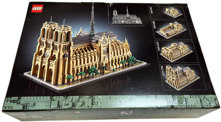 Набір Lego Architecture Нотр-Дам у Парижі 4383 деталі (21061) (955555911343414) - Уцінка - зображення 2