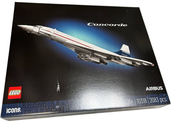 Конструктор LEGO Icons Concorde літак 2083 деталі (10318) (955555911382867) - Уцінка - зображення 2