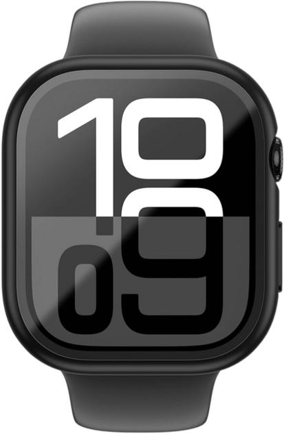 Etui AMAZINGthing Radix Glass do Apple Watch 42mm ze szklem hartowanym Black (4896238001416) - obraz 4