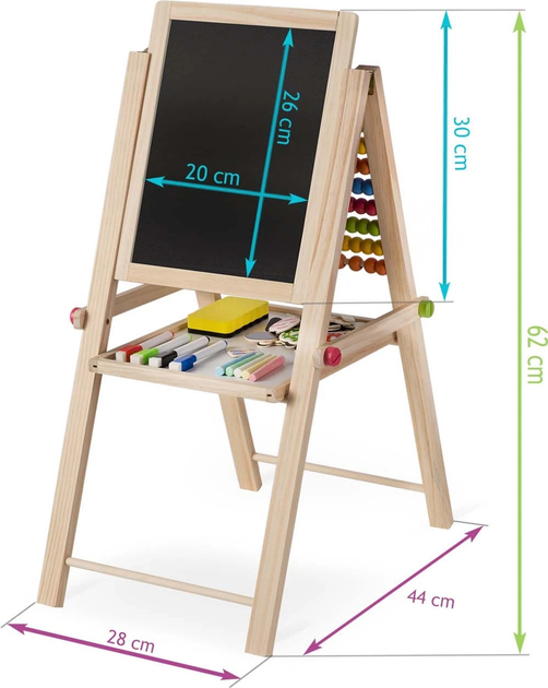 Магнітна таблиця для малювання Ricokids 780300 (5908220476559) - зображення 4