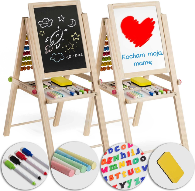 Магнітна таблиця для малювання Ricokids 780300 (5908220476559) - зображення 8