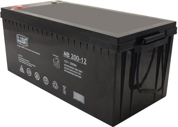 Акумуляторна батарея MegaBat VRLA MB 200-12 (5902135124208) - зображення 1
