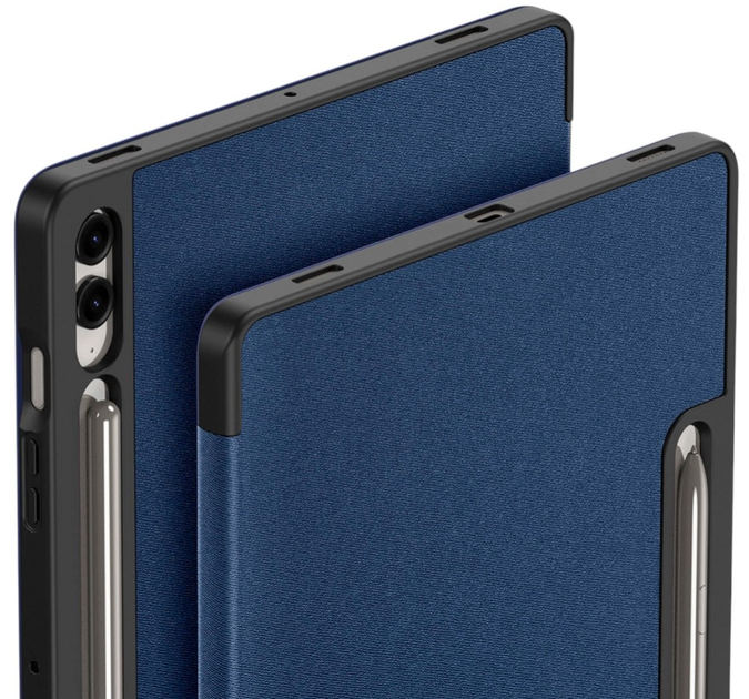 Etui DUX Ducis Domo na Samsung Galaxy Tab S10 Plus/S9 Plus/S9 FE Plus Blue (6934913000779) - obraz 3