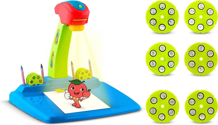 Projektor do nauki rysowania Ricokids 772000 Niebieski (5903890613013) - obraz 4