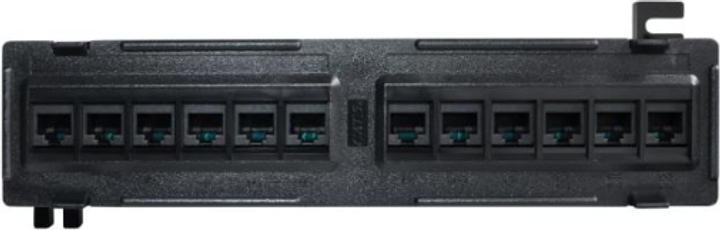 Patch panel IPS Cat6 RJ45 MRC10-PP-12-K-01 (5902135148990) - obraz 1