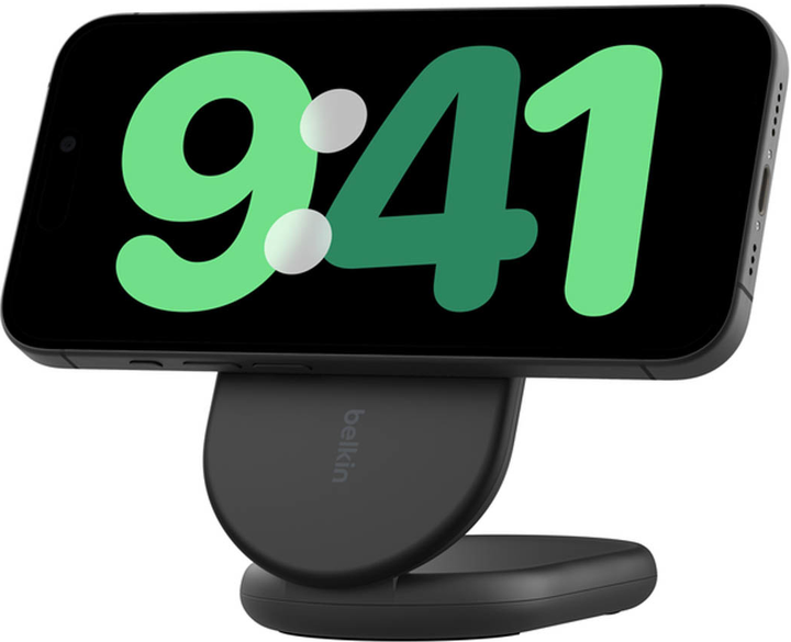 Ładowarka indukcyjna Belkin BoostCharge Magnetic Qi2 15W Black (WIB007VFBK) - obraz 2
