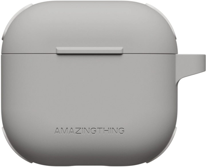 Etui AMAZINGthing Omni Case do AirPods 4 Grey (4896238001591) - obraz 1