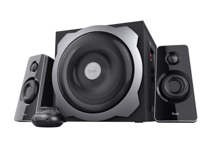 Мультимедийная акустика Trust Tytan 2.1 Subwoofer Speaker Set Black (19019) - Фото 1 Мультимедийная акустика Trust Tytan 2.1 Subwoofer Speaker Set Black (19019) - изображение 1