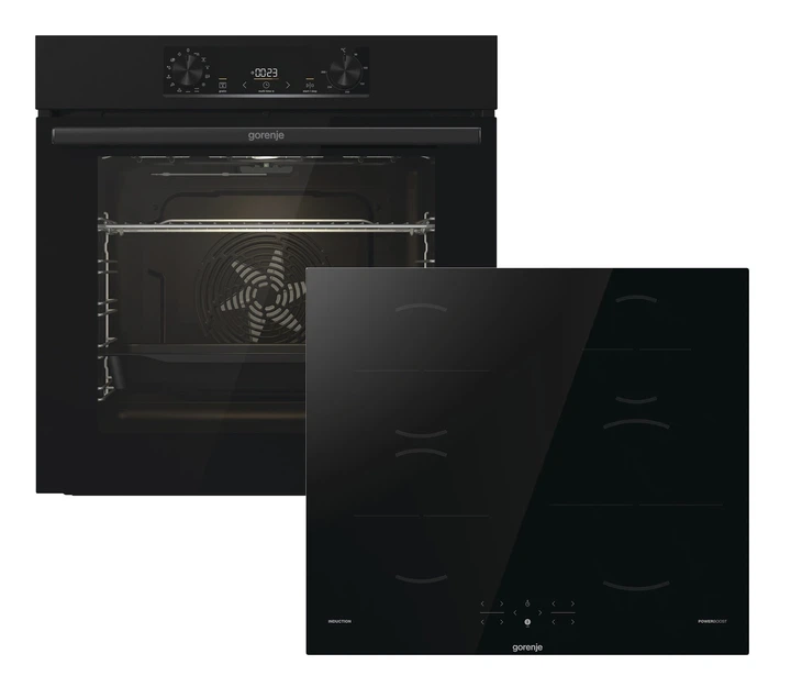 Комплект Gorenje Духова шафа BOP6737E02BK + Варильна поверхня