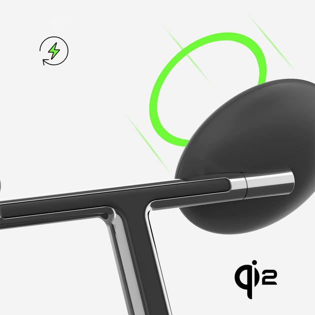 Ładowarka Belkin BoostCharge Pro MagSafe 3-in-1 Black (WIZ023VFBK) - obraz 7
