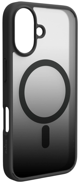 Панель Puro Gradient MagSafe для Apple iPhone 16 Black (8018417485299) - зображення 1