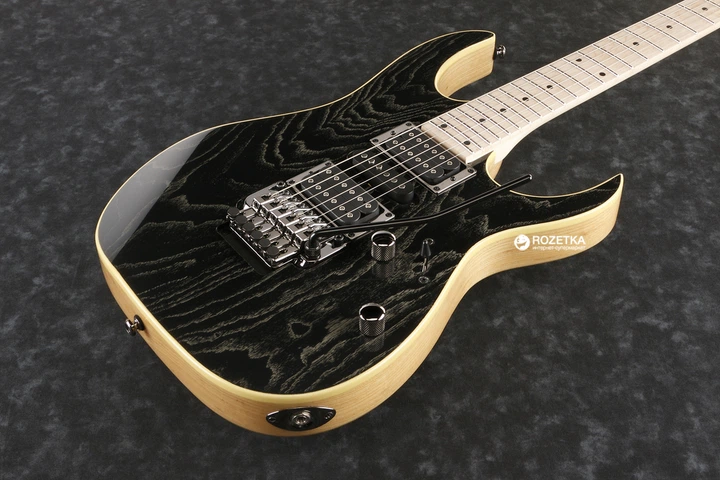 Электрогитара Ibanez RG370AHMZ SWK (226618) Silver Wave Black