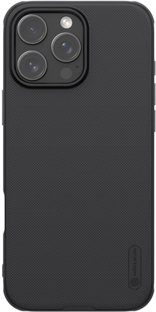 Etui Nillkin Super Frosted Shield Pro Magnetic Case na Apple iPhone 16 Pro Black (6902048286610) - obraz 1