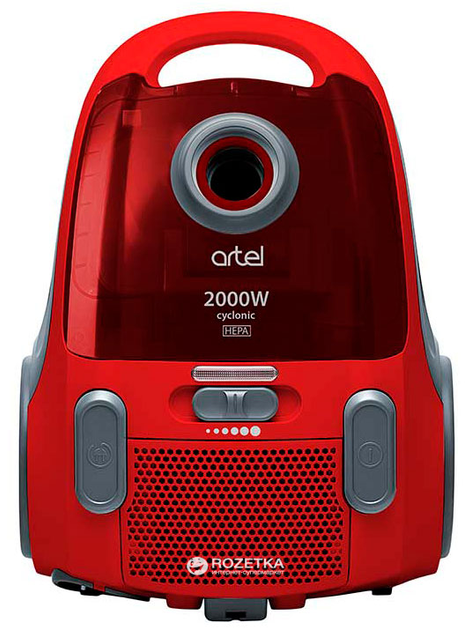 Пылесос без мешка ARTEL VCC 0120 Red – фото, отзывы, характеристики в .