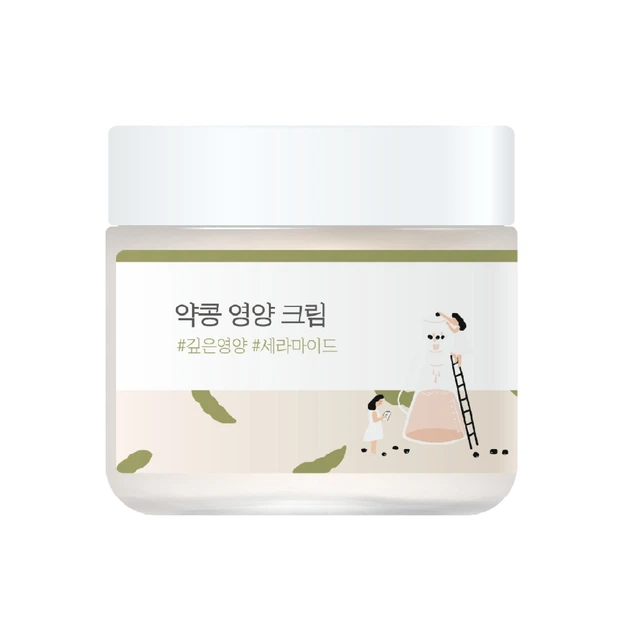 Поживний крем з екстрактом чорних соєвих бобів ROUND LAB Soybean Nourishing Cream, 80 мл - Фото 1 Поживний крем з екстрактом чорних соєвих бобів ROUND LAB Soybean Nourishing Cream, 80 мл - зображення 1