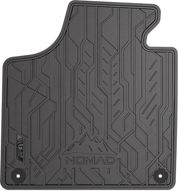 Dywaniki samochodowe Frogum Nomad do Audi A3 II 8P 2009 Czarne 2 szt (5902643432369) - obraz 2