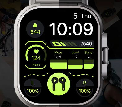 Смарт годинник Smart D8/ комплектація з навушниками 2 в 1 - Фото 4 Смарт годинник Smart D8/ комплектація з навушниками 2 в 1 - зображення 4