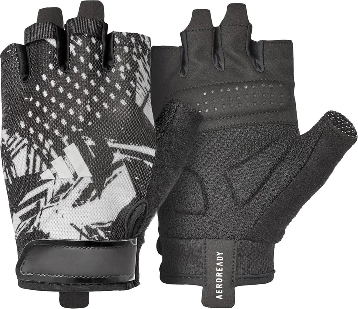 Перчатки для фитнеса Adidas Essential Training Gloves р. L (ADGB-15003AB) Black/Grey - изображение 2