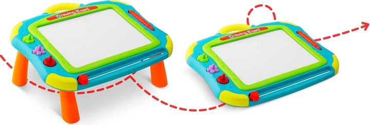Таблиця для малювання Ricokids 2 в 1 Синя (5903890613051) - зображення 8