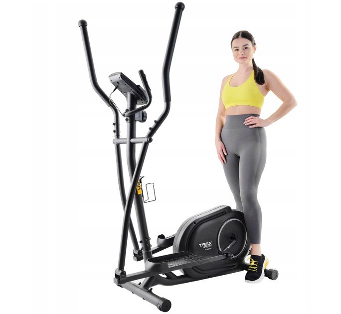 Магнитный эллиптический тренажер Trex Sport TX-400CT Dash 120 кг Черный - изображение 3