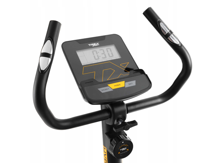 Вертикальный магнитный велотренажер Trex Sport TX-550MB HYPER черный - изображение 3