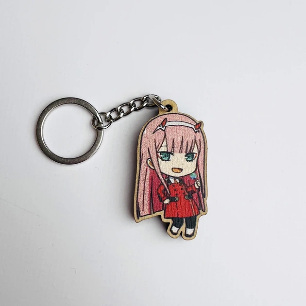 Брелок Darling in the Franxx (Zero Two) - Фото 1 Брелок Darling in the Franxx (Zero Two) - изображение 1