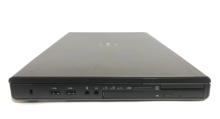 Мобільна робоча станція Б-класу Dell Precision M4800 / 15.6" (1920x1080) TN / Intel Core i7-4800MQ (4 (8) ядра по 2,7 - 3,7 ГГц) / 16 ГБ DDR3 / 256 ГБ SSD / nVidia Quadro K1100M, 2 ГБ GDDR5, 128-біт / WebCam / DVD-ROM б/в - зображення 7