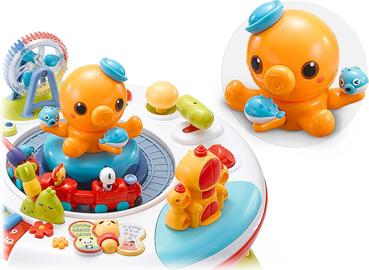 Stolik edukacyjny Ricokids z muzyką i dźwiękiem 2 w 1 781800 (5903890610272) - obraz 4
