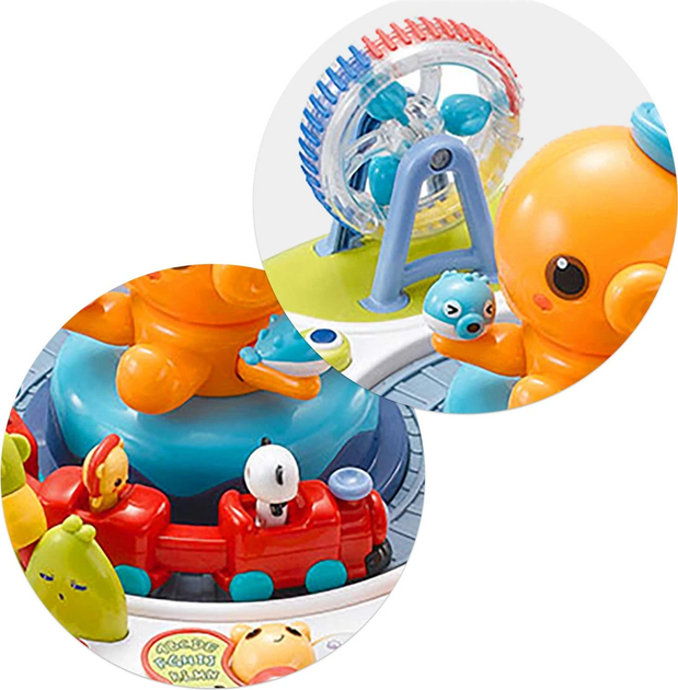 Stolik edukacyjny Ricokids z muzyką i dźwiękiem 2 w 1 781800 (5903890610272) - obraz 7