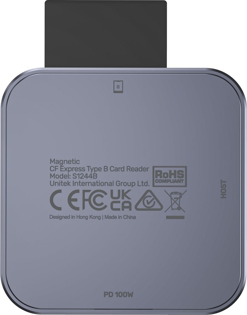 Кардрідер Unitek Magnetic CF Express Type B Card Reader (S1244BGY01) - зображення 8