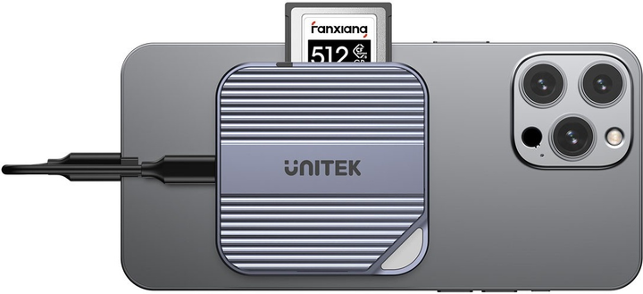 Кардрідер Unitek Magnetic CF Express Type B Card Reader (S1244BGY01) - зображення 11