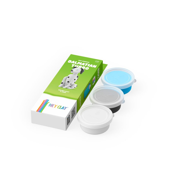 Masa plastyczna Hey Clay Psi przyjaciele Dalmatyńczyk HCL30151CEE3 (4897105245360) - obraz 2
