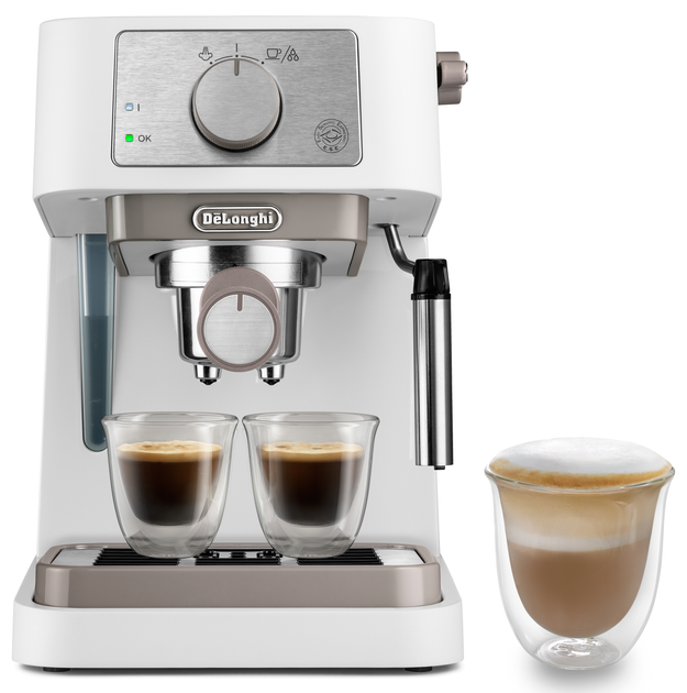 Ekspres do kawy kolbowy Delonghi Stilosa EC260.W - obraz 2