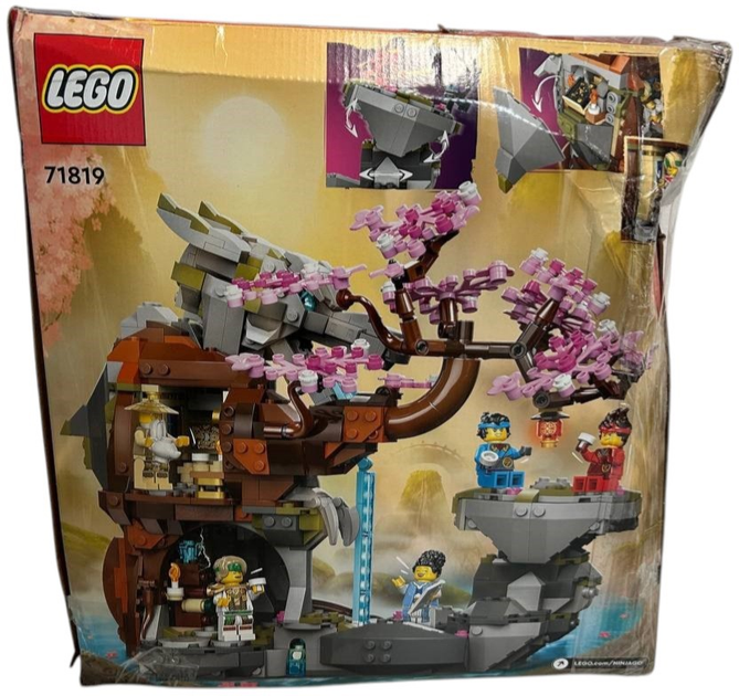 Zestaw klockow LEGO NINJAGO Swiatynia Smoczego Kamienia 1212 elementow (71819) (955555911181319) - Outlet - obraz 3