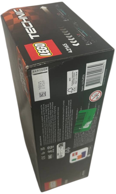 Zestaw klockow LEGO Technic Mercedes-AMG F1 W14 E Performance Pull-Back 240 elementow (42165) (955555911132502) - Outlet - obraz 3