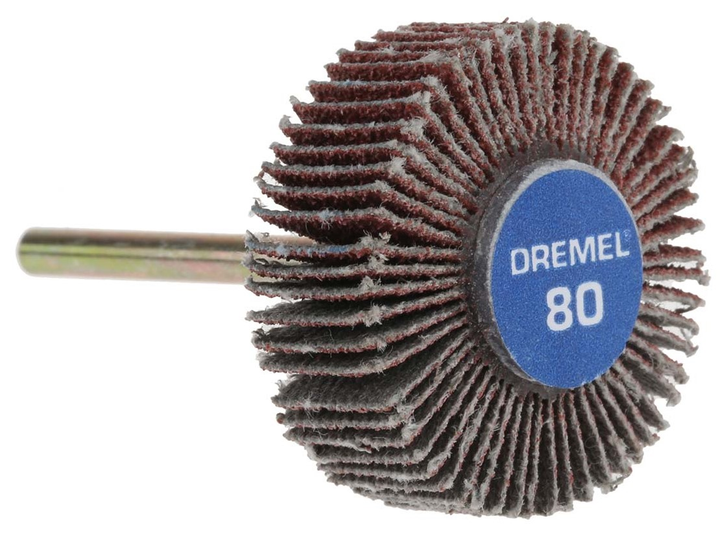 Tarcza listkowa Dremel 502 flap wheel 9.5 mm x 28.6 mm (8710364015252) - obraz 1
