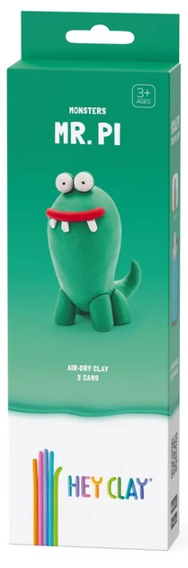 Masa plastyczna Hey Clay Potwór Mr. Pi HCL30083CEE3  (5904754607728) - obraz 1