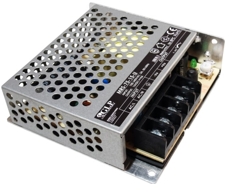 Блок живлення GLP IP20, 76.8 Вт, 48 В, 1.6 A (MRS-75-48-U-C) (5902135148464) - зображення 1
