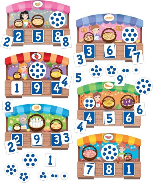 Gra planszowa Headu Montessori Lotto Liczb (8059591422199) - obraz 3