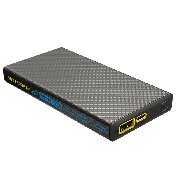 Зовнішнє зарядне пристрій Power Bank Nitecore SUMMIT 10000 (38,5W, QC 3.0, 10000mAh, з функцією підігріву) - зображення 5