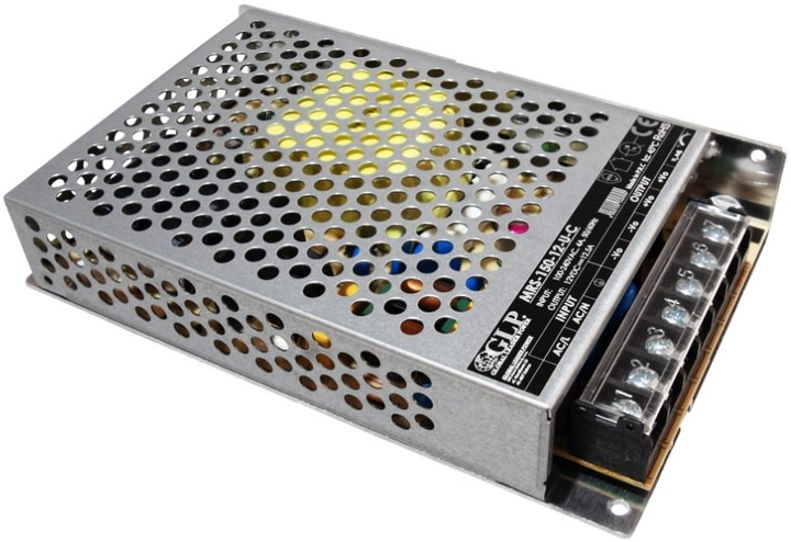 Zasilacz GLP IP20, 156W, 24V, 6.5A (MRS-150-24-U-C) (5902135148945) - obraz 1