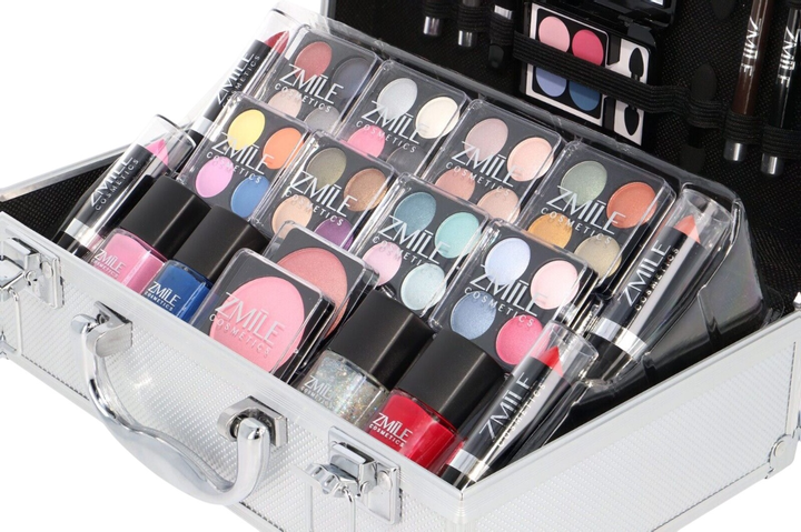 Zestaw kosmetyków do makijażu Zmile Cosmetics Everybody's Darling w walizce 51 elementów (4038432014414) - obraz 4