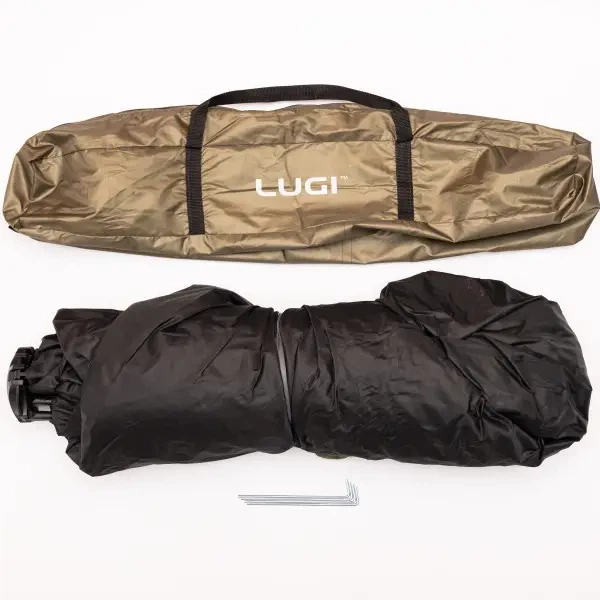Намет автоматичний 2х місний LU-019GR 200×200×140 см туристичний намет для кемпінгу для риболовлі водонепроникний Зелений - зображення 13