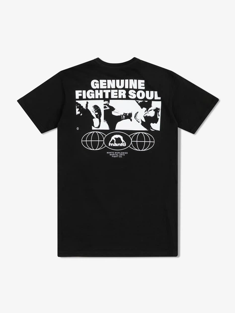 Футболка MANTO t-shirt FIGHTER SOUL Black Onyx S - Фото 2 Футболка MANTO t-shirt FIGHTER SOUL Black Onyx S - зображення 2