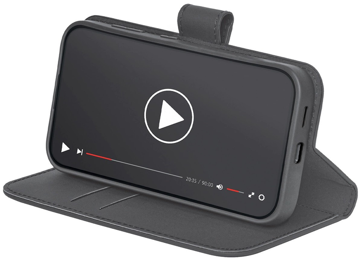 Чохол-книжка Puro Booklet Case з гаманцем для Samsung Galaxy S25 Black (8018417499913) - зображення 2