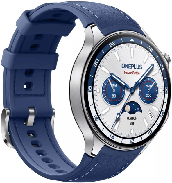 Smartwatch OnePlus Watch 2 Nordic Blue (6921815626626) - obraz 3
