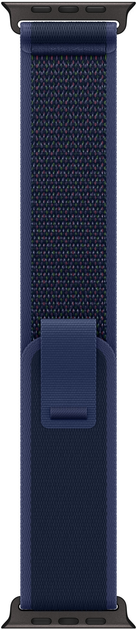Pasek Apple TrailLoop Black Titanium Finish do Apple Watch 49mm Blue S/M (APL_MYQ73) - obraz 1